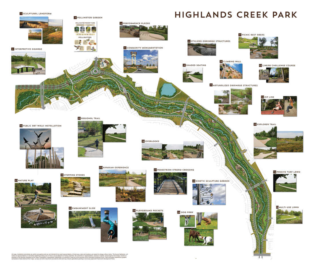 Hogan Park at Highlands Creek The Aurora Highlands