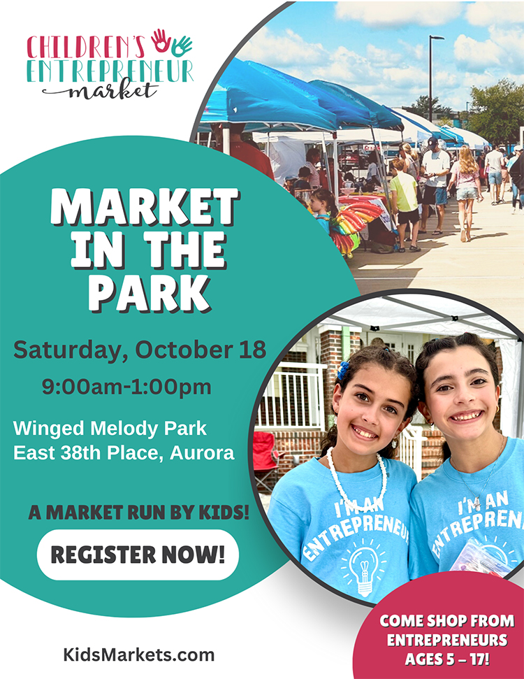 Children's Entrepreneur Market Promo Flyer